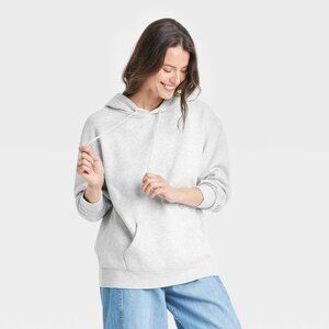 Universal Thread Leisure Studio Oversized Hooded Sweatshirt - Gray XL